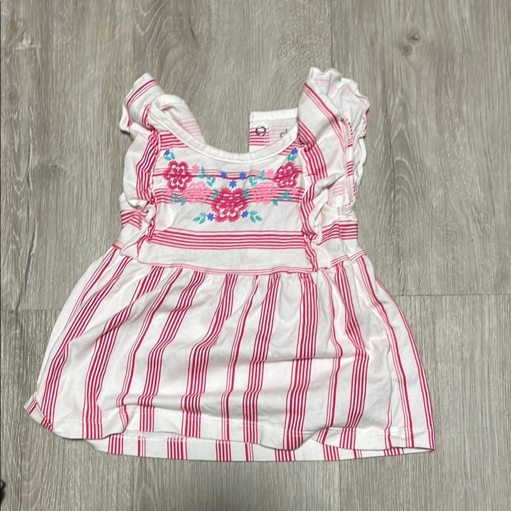 4/$20 child of mine Striped Pink Kids Top 18M